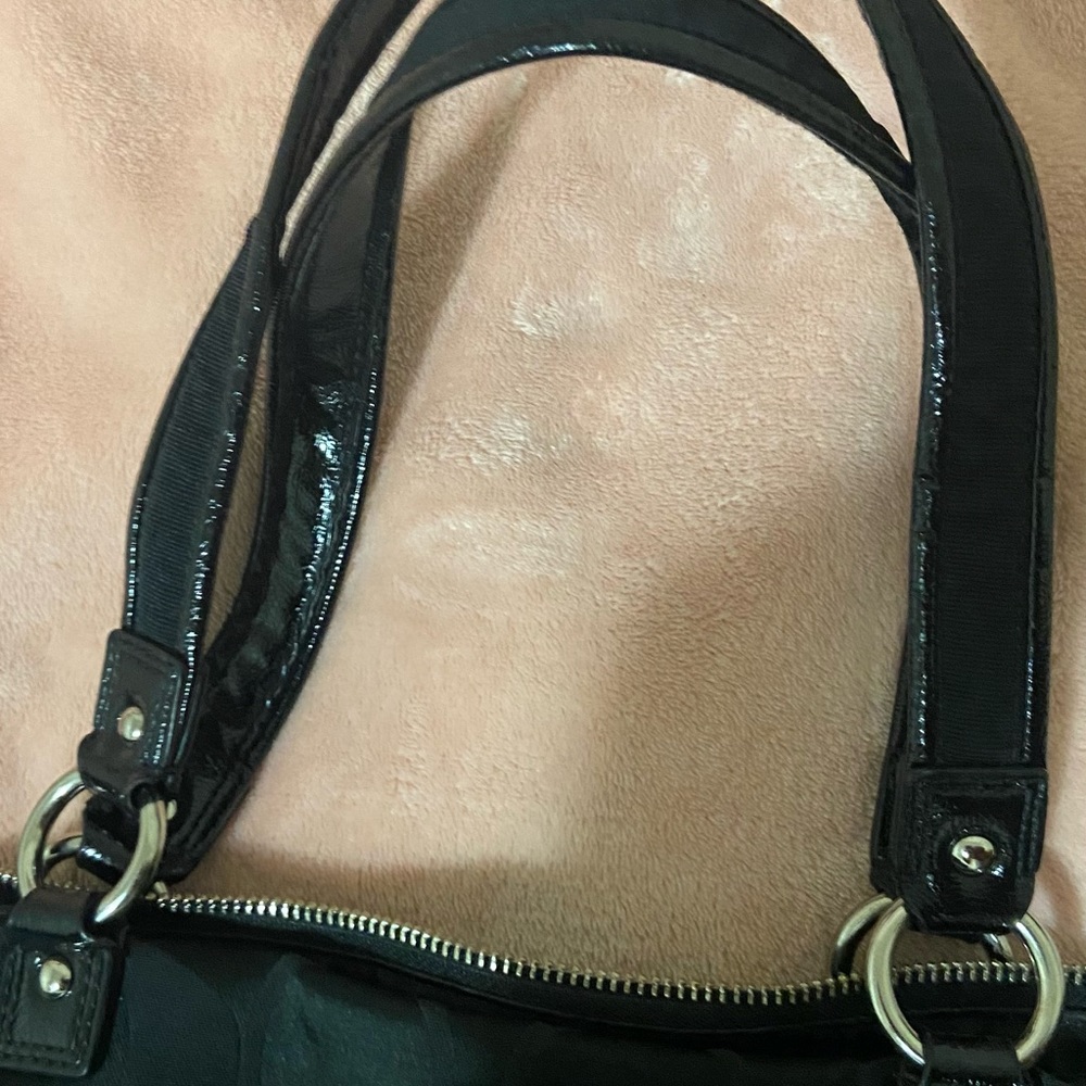 EUC Like New Gorgeous Black Coach Purse!! - Picture 11 of 13